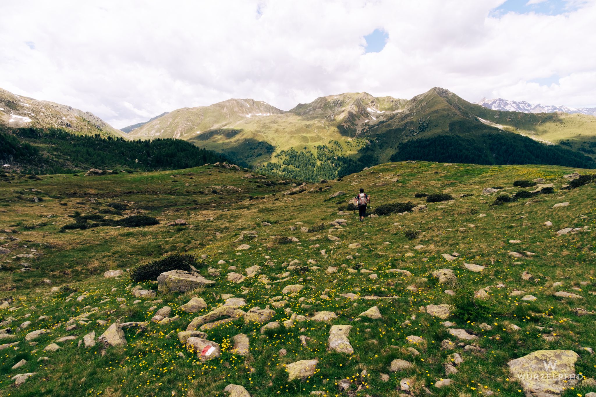 Unterwegs zum Schrummsee